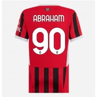 Stroje piłkarskie AC Milan Tammy Abraham #90 Koszulka Podstawowej dla damskie 2024-25 Krótki Rękaw